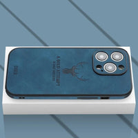 Luxe Hirschleder iPhone Hülle - Veltro