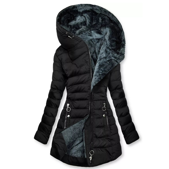 Gefütterte Wasserfeste Damen Winterjacke – Freja Winterzauber Edition