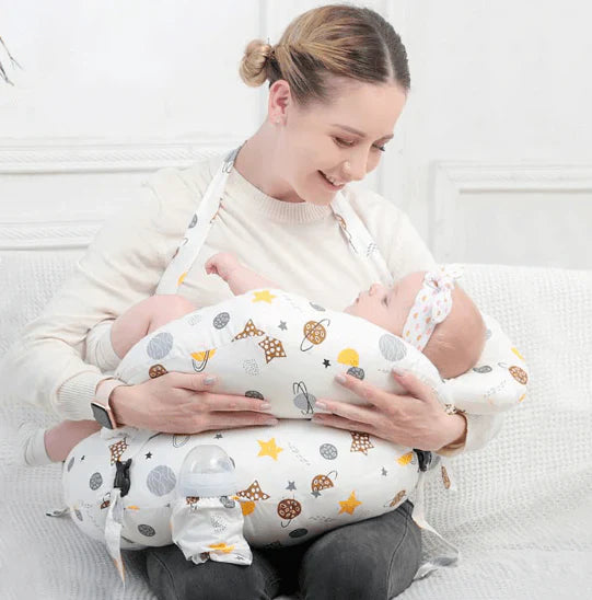 Ergonomisches Stillkissen für Mütter und Babys – MilchMoment
