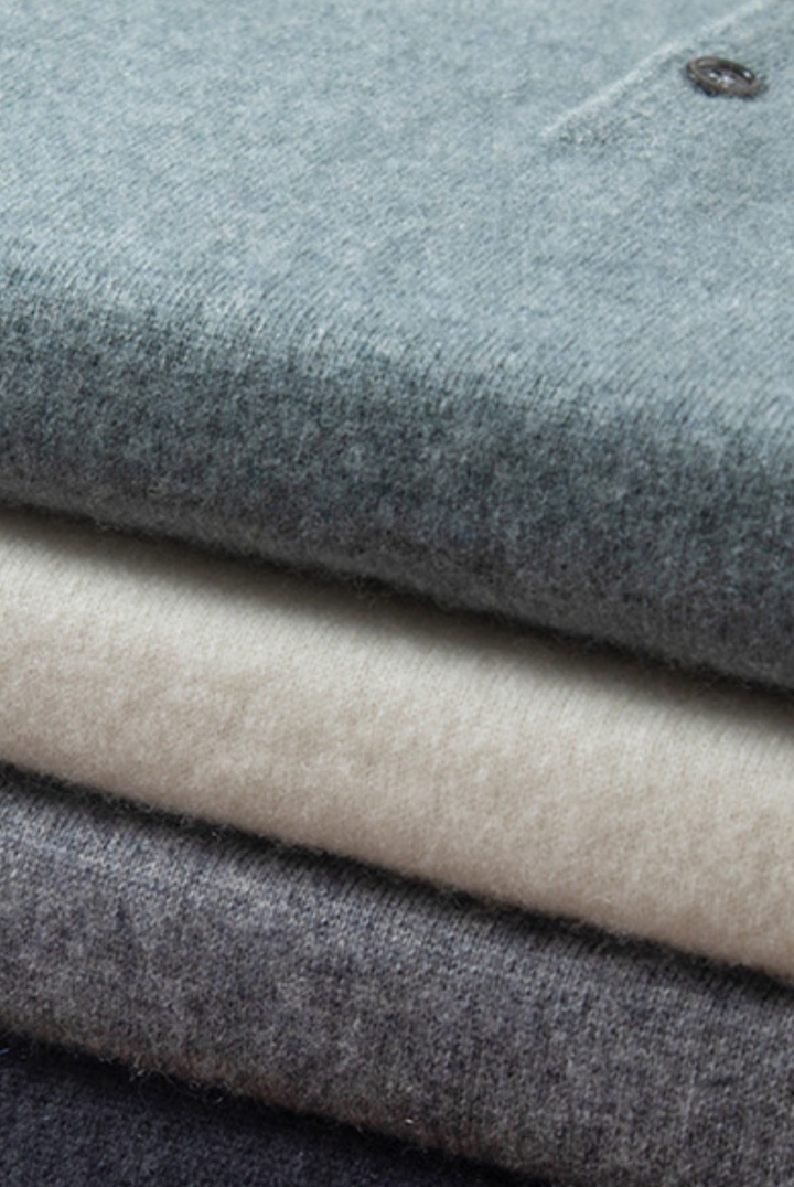 Stilvolles Herren Polo aus Kaschmir-Merinowolle – Renzo