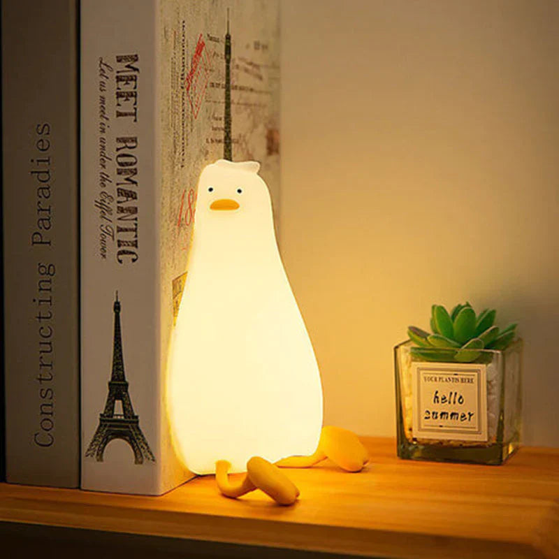 Nachtlicht Pinguin Design, warmweiß, LED, Kinderzimmer, dekorativ, energiesparend, modern.