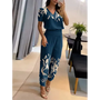 Trendiger Damen Jumpsuit mit Kurzarm & weitem Bein – Alina