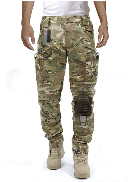 Funktionale Herren Cargo-Hose mit Knieschutz – Bram Herbstedition