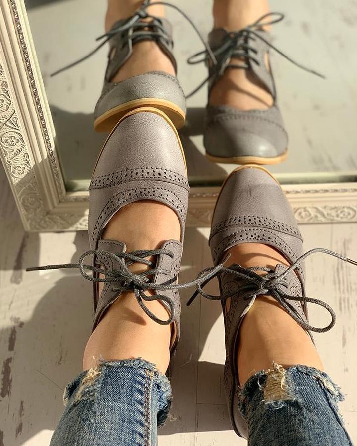 Herbstliche Orthopädische Vintage Damen Schuhe - Felina