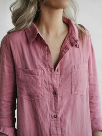 Herbstlicher Lässiger Jumpsuit – Liv | 100% Baumwolle, mit praktischen Taschen