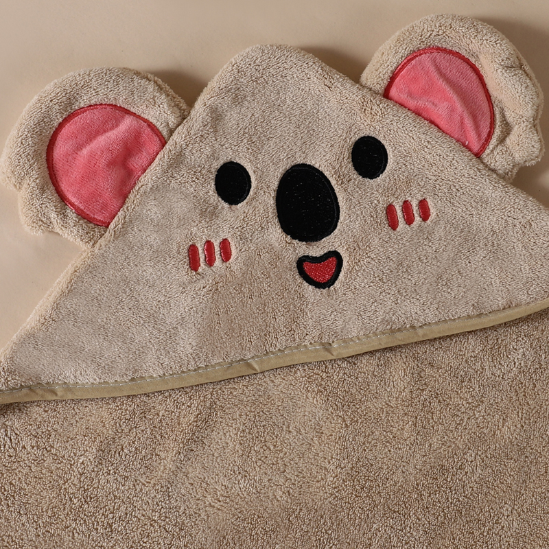 Zachte & Absorberende Baby Badcape met Capuchon