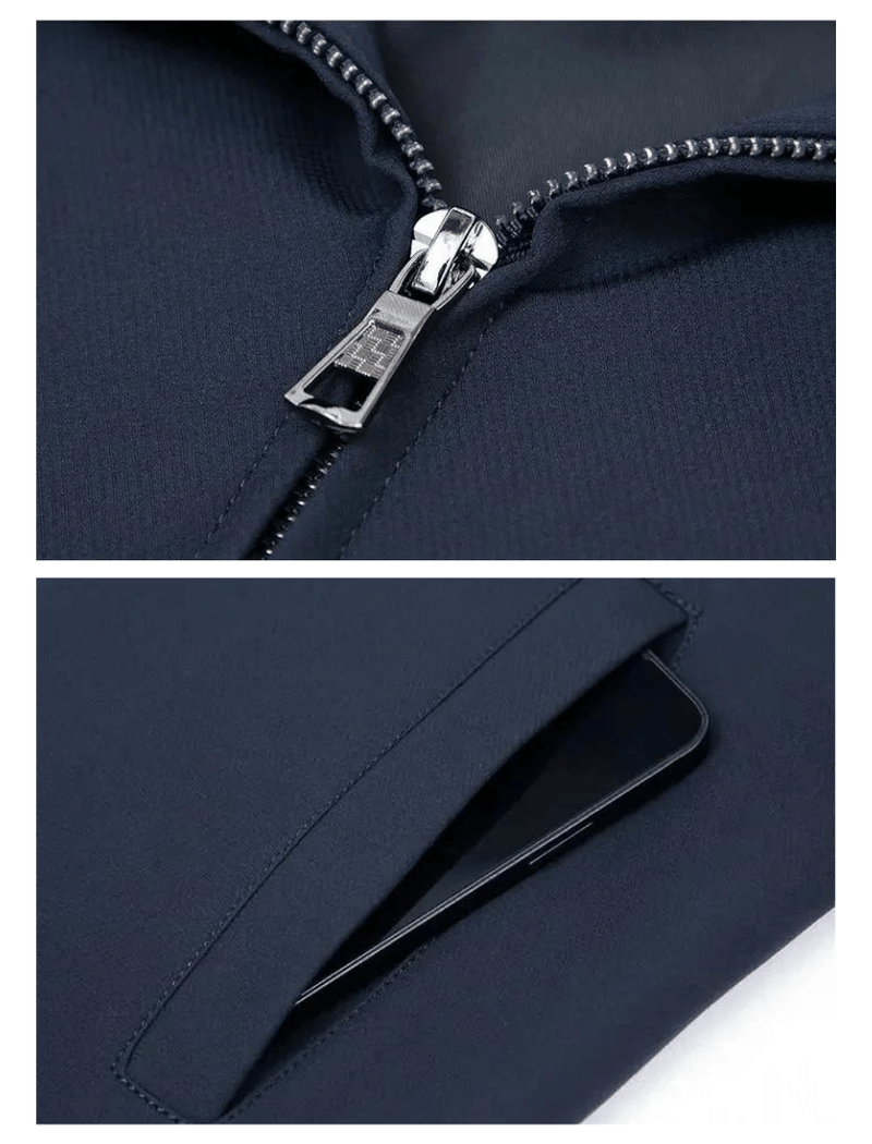 Gefütterte Herren Winterjacke aus Polyester – Arvid