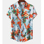 Leicht & Stylisch Tropenhemd mit Blumenmuster für Herren – Mateo