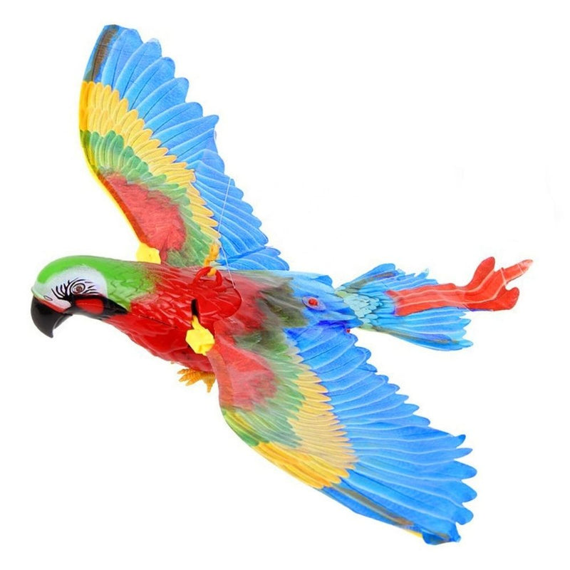 Papagei-Drachen bunt, fliegender Spielzeugvogel, Outdoor-Drachen für Kinder, 3D-Design