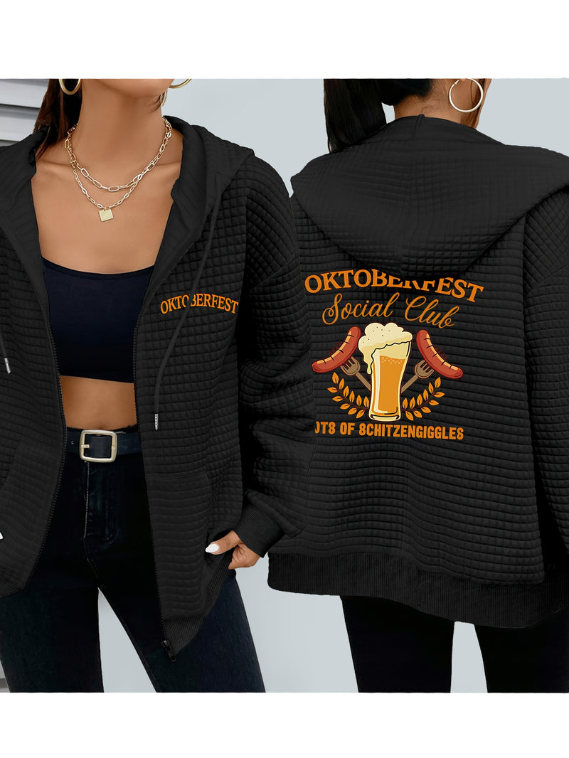 Gemütlicher Damen Hoodie – Amalia Oktoberfest 2025