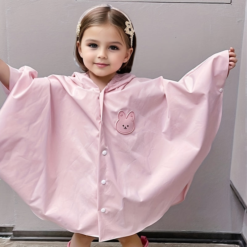 Kinder Regenjacke mit Bären- oder Hasenmotiv – Wasserdicht & Leicht für den Herbstzauber