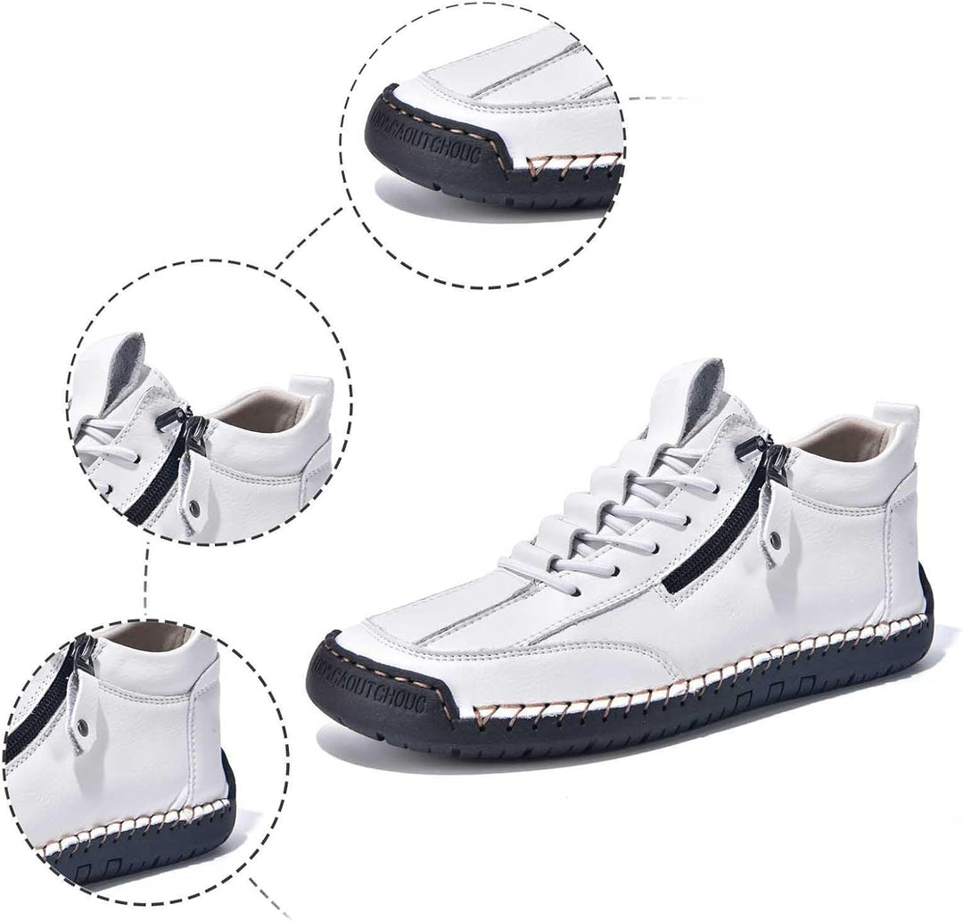 Leder Mid-Top Sneakerboots – Andreas Oktoberfest 2025