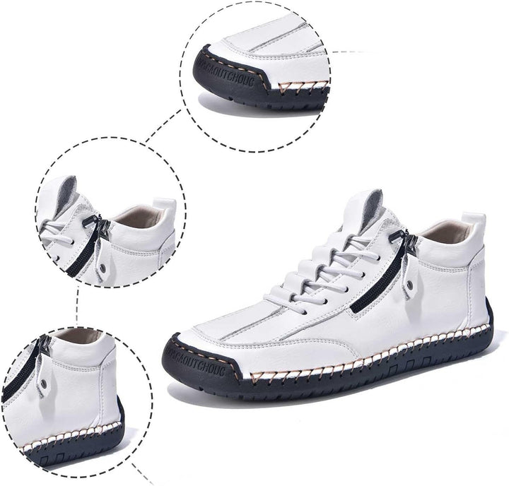 Leder Mid-Top Sneakerboots – Andreas Oktoberfest 2025