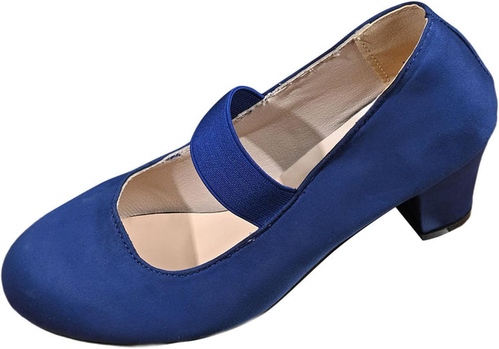 Samt Pumps mit Elastikriemen – Amelie Oktoberfest 2025