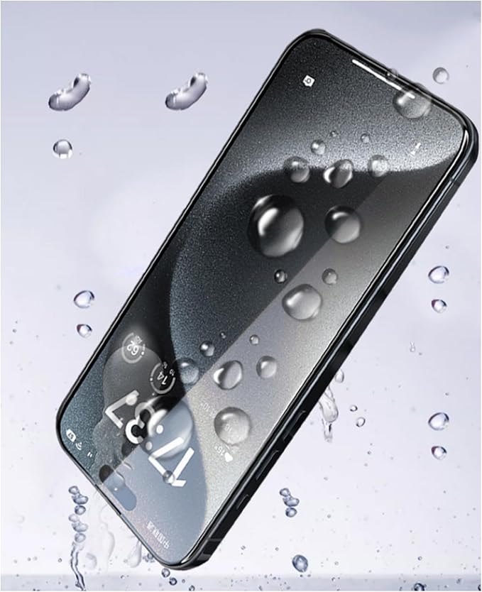 3-in-1 iPhone Bildschirmschutz - iShield Datenschutz