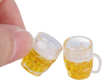 Mini Bierkrüge (12er-Set, Harz) – DekoProst Oktoberfest 2025