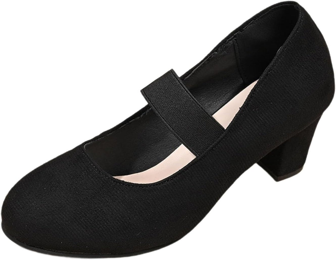 Samt Pumps mit Elastikriemen – Amelie Oktoberfest 2025