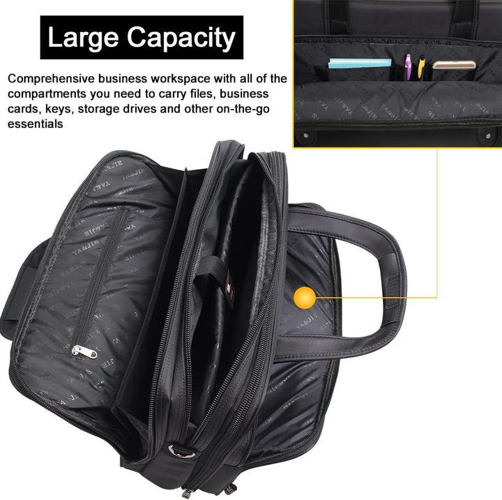 Herren Canvas Laptop- und Business-Tote-Bag