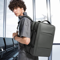 Erweiterbarer 26–45L Wasserdichter Reiserucksack mit Laptopfach & Duffle-Option