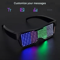 App-programmierbare LED-Partybrille - GlowBeat
