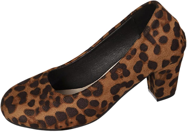 Samt Pumps mit Leopardenmuster – Clara Oktoberfest 2025