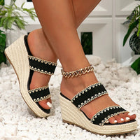 Orthopädische Damen-Sommersandalen mit Fußbett – Léanne