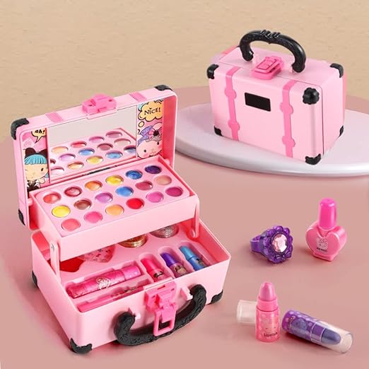 Kinder Schminkset – Waschbares Make-up Set für Fantasiespiele