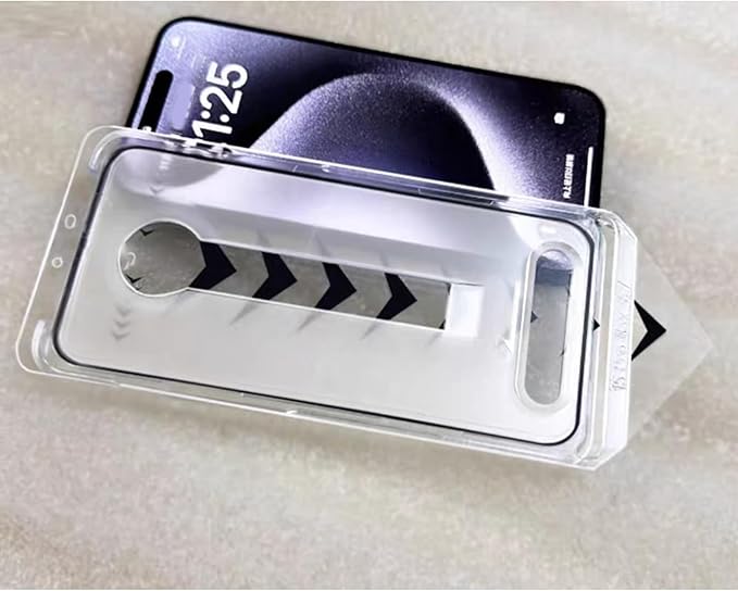 3-in-1 iPhone Bildschirmschutz - iShield Datenschutz