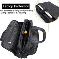 Herren Canvas Laptop- und Business-Tote-Bag