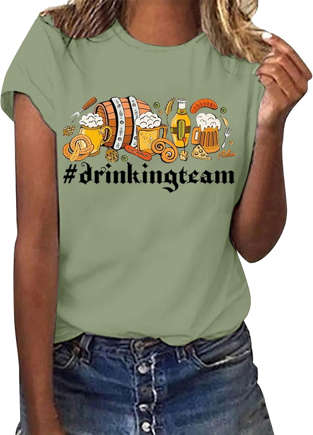 Damen Print T-Shirt – Veronika Oktoberfest 2025
