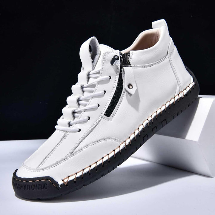 Leder Mid-Top Sneakerboots – Andreas Oktoberfest 2025