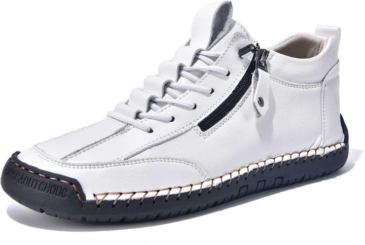 Leder Mid-Top Sneakerboots – Andreas Oktoberfest 2025