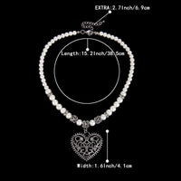 Perlenkette mit Herzanhänger – RosenHerz Oktoberfest 2025