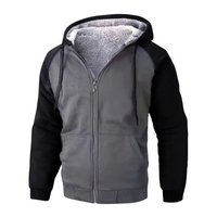 Herren Hoodie gefüttert mit Sherpa-Fleece – Niels