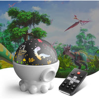 LED Nachtlampe mit Ozean- & Sternenhimmelprojektion + Musikfunktion - DreamAura