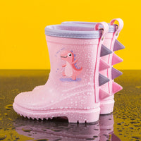 Bunte Kinder Gummistiefel mit Tiermotiven – Leo
