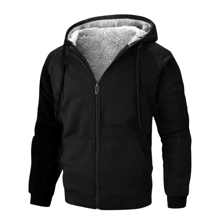 Herren Hoodie gefüttert mit Sherpa-Fleece – Niels