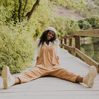 Locker & Stylisch Damen Jumpsuit mit Seitentaschen – Narelle