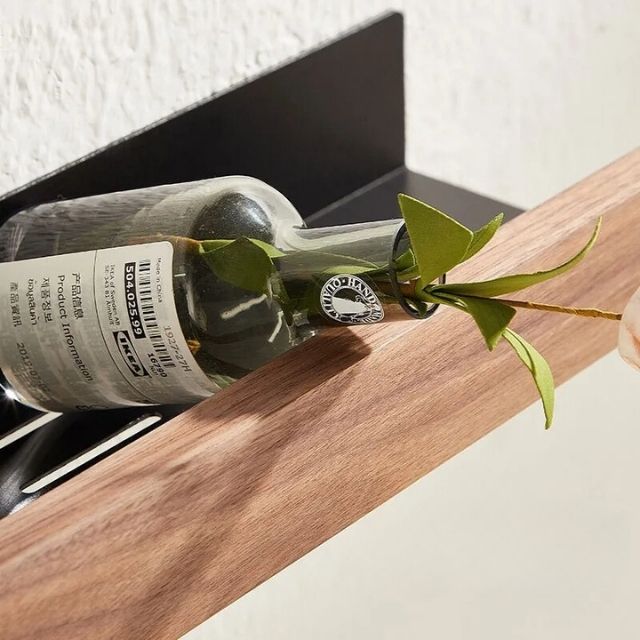 Massive Holz Badezimmerregal – WoodaFix