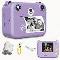 Sofortbildkamera für Kinder mit 1080p-Video, Druckfunktion & Zubehör