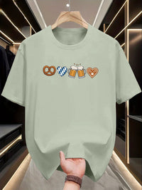 Herren Grafik T-Shirt aus 100% Baumwolle – Franz Oktoberfest 2025