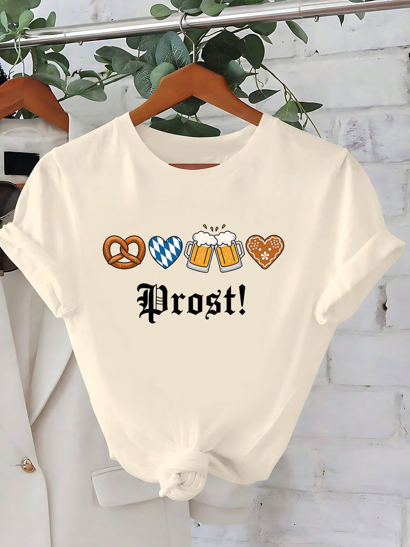 Damen Kurzarm T-Shirt – Anneliese Oktoberfest 2025