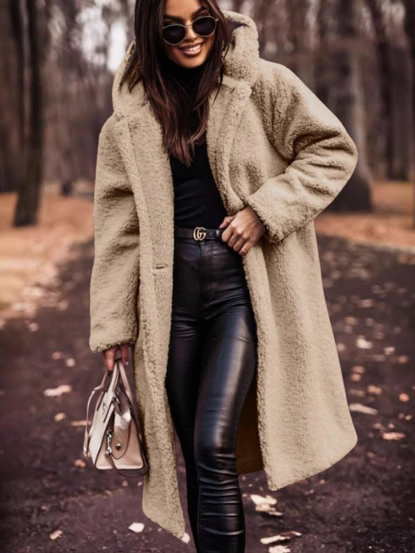 Damen Trenchcoat mit Gürtel & Doppelknopfleiste – Clara