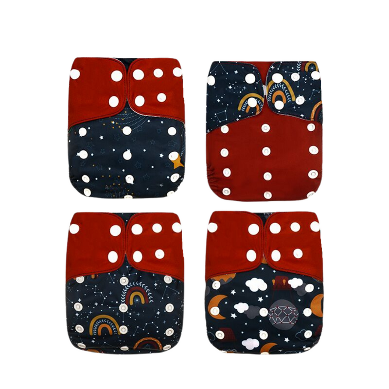 Wiederverwendbare & auslaufsichere Stoffwindeln für Babys – Ökowindelset