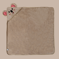 Zachte & Absorberende Baby Badcape met Capuchon