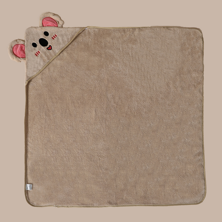 Zachte & Absorberende Baby Badcape met Capuchon