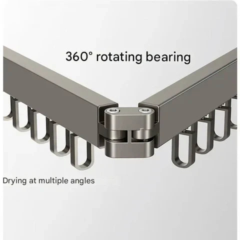 Herbstlicher Wandtrockenständer für Kleidung – Dryvo