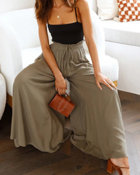 Leichte Damen Sommerhose mit hoher Taille – Mira