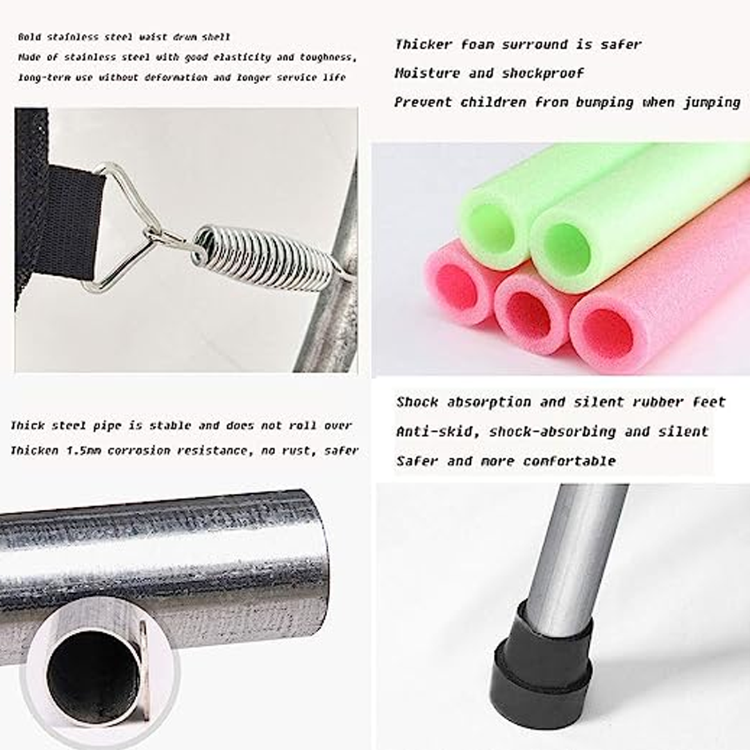 Kindertrampoline mit Sicherheitsnetz – Jumpie KidsTramp