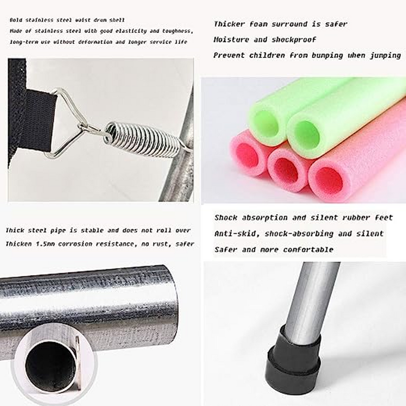 Kindertrampoline mit Sicherheitsnetz – Jumpie KidsTramp